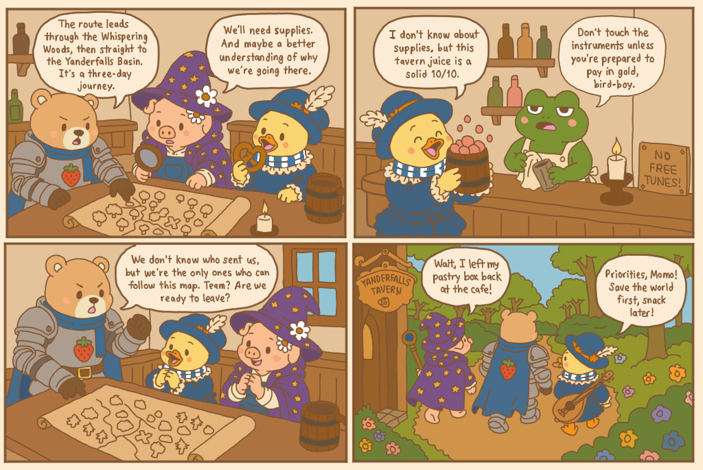 Berry Bear and the Legendary Quest, Chapter 2 Part 2: The Journey Begins