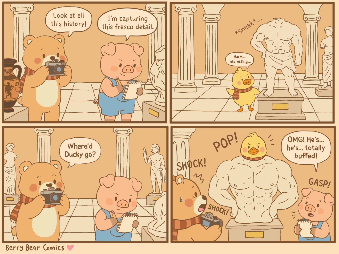Preview of Comic 13, Totally Buffed